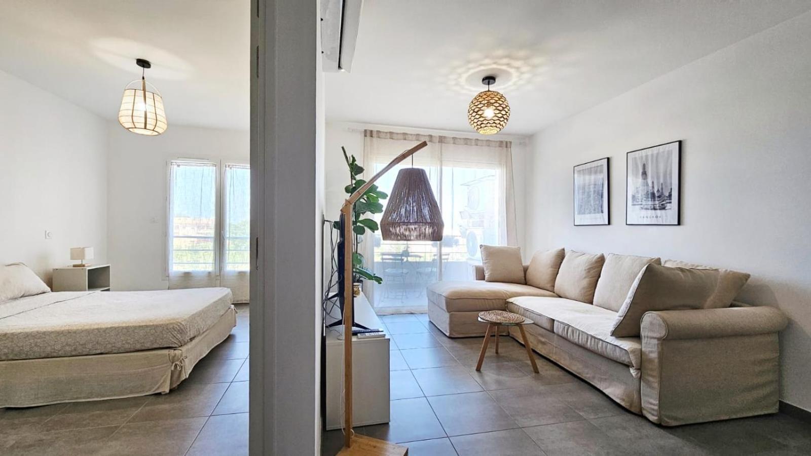 Appartement Superbe T2 Neuf, Tout Proche Plage. De 2 A 4 Pers à Folelli Extérieur photo
